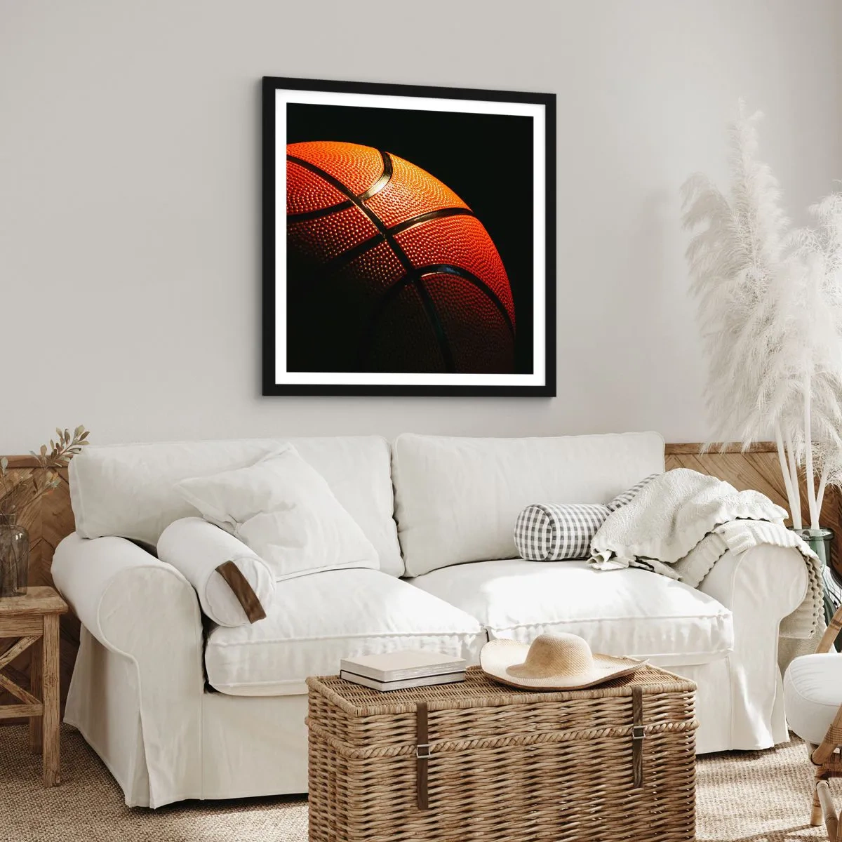 Poster în ramă neagră - Frumoasă ca o planetă - 30x30 cm