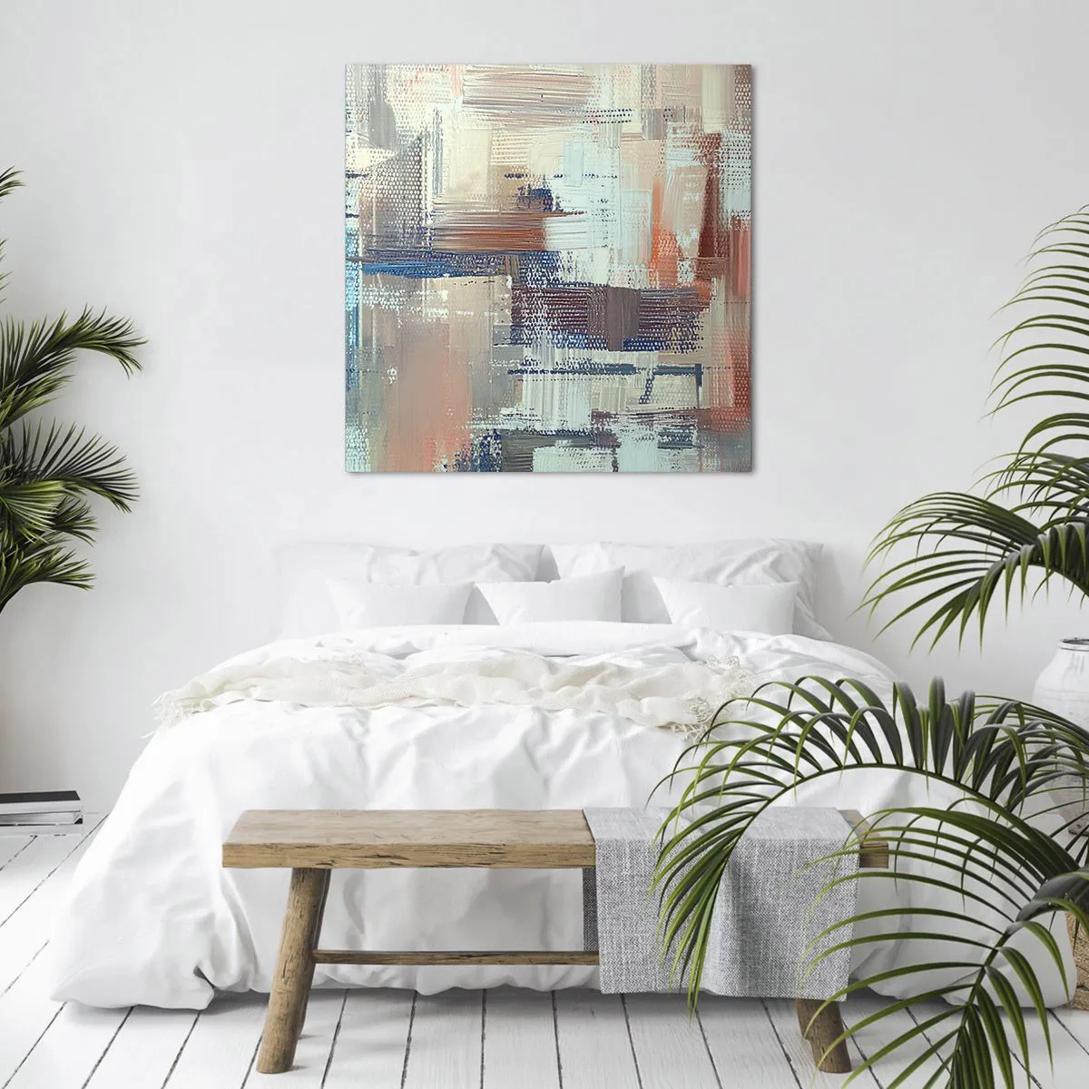 Tablou pe pânză - Întinde-te spre lumină - 70x70 cm