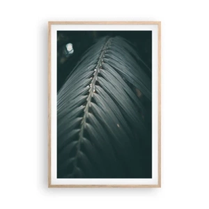 Poster în ramă de stejar deschis - Precizia naturii - 61x91 cm