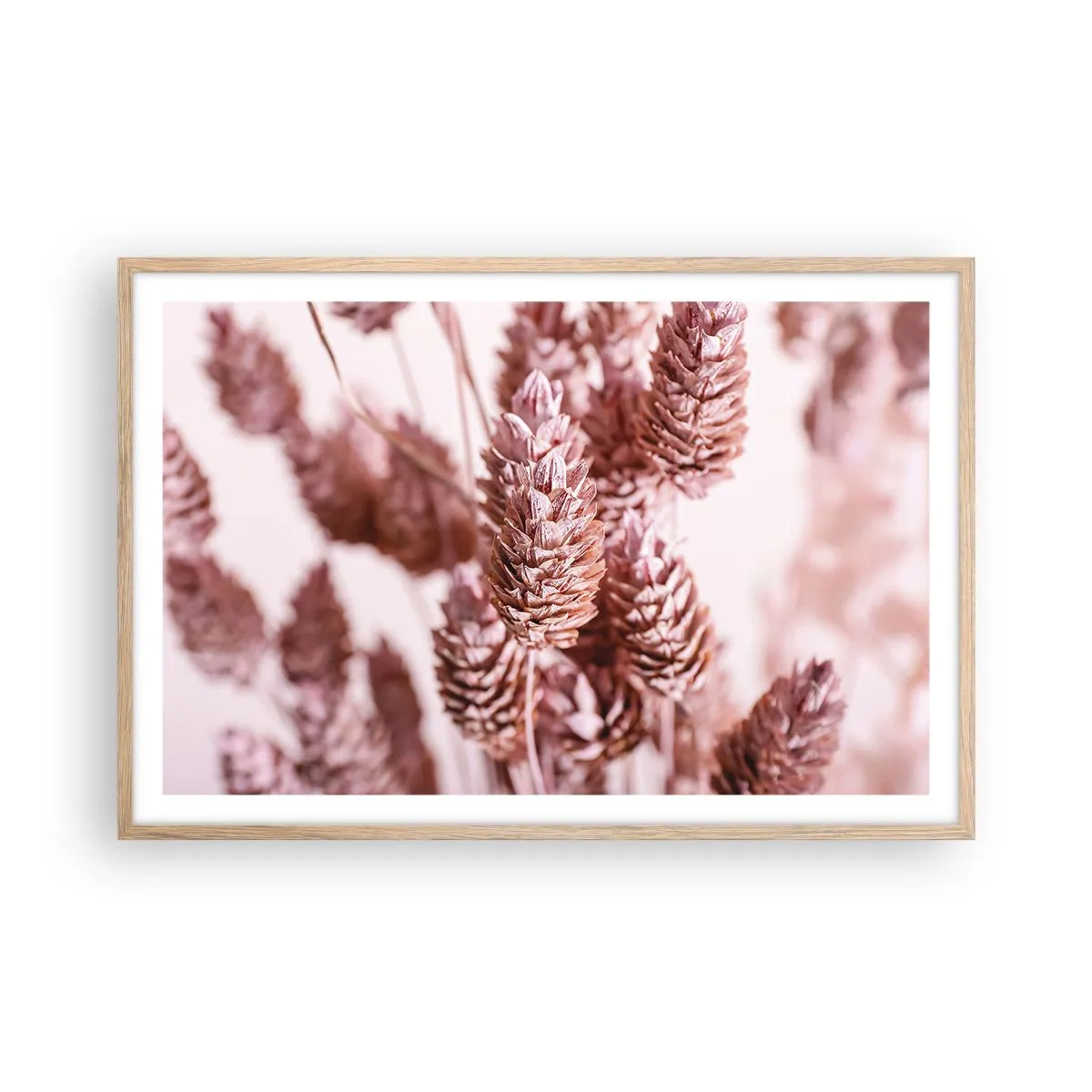 Poster în ramă de stejar deschis - Aparent discrete - 91x61 cm