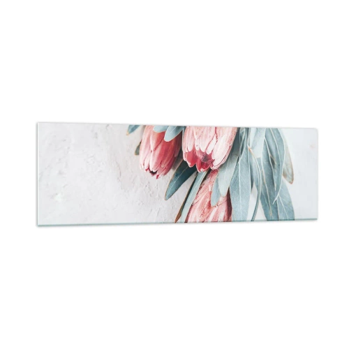 Tablou pe sticlă - Rușinate de propria lor frumusețe - 160x50 cm