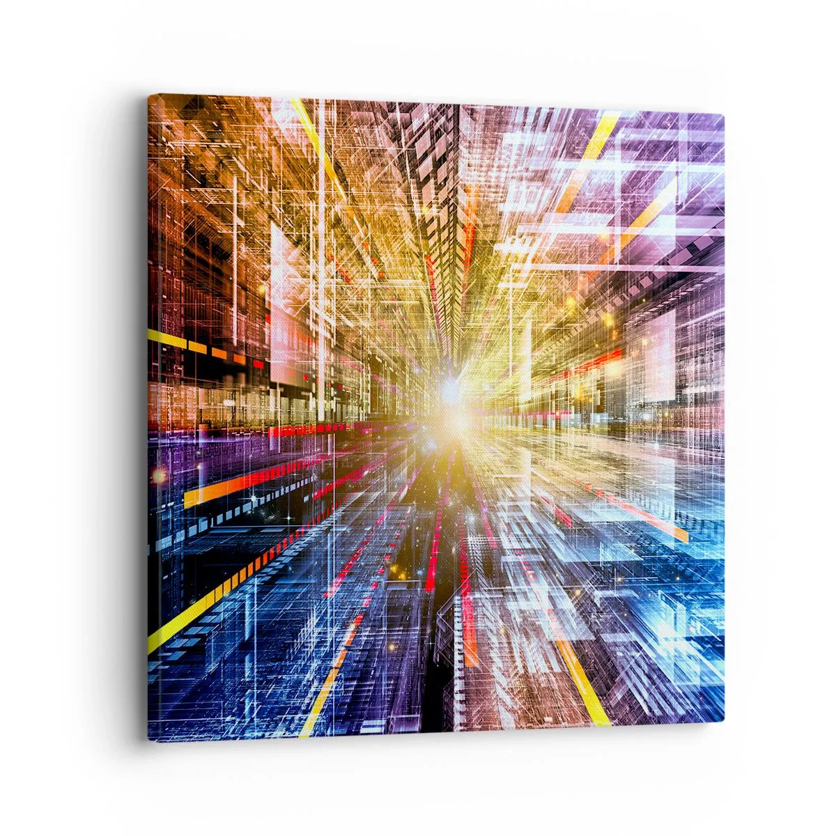 Tablou pe pânză - Coridor luminos - 30x30 cm