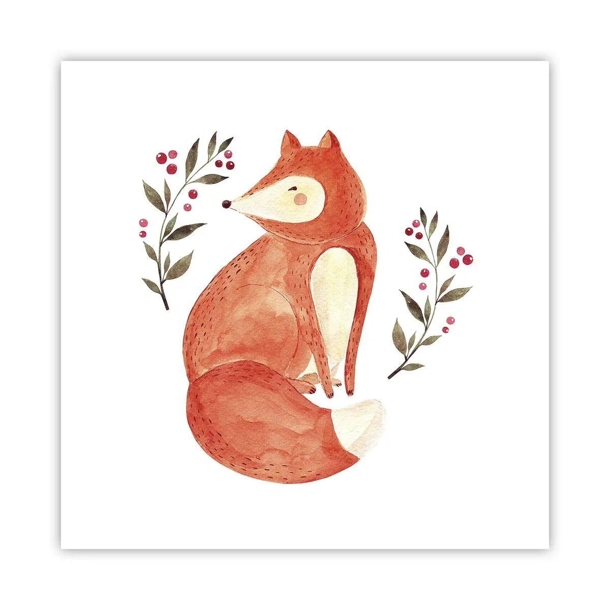 Poster - Micuțul roșcat - 50x50 cm