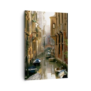 Tablou pe pânză - Pe o străduță venețiană - 70x100 cm