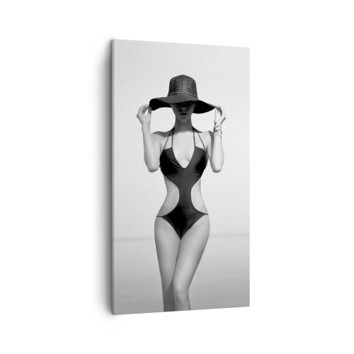 Tablou pe pânză - Numele meu este: Eleganța - 45x80 cm