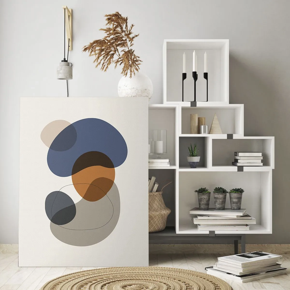 Tablou pe sticlă - Picături de culoare - 80x120 cm