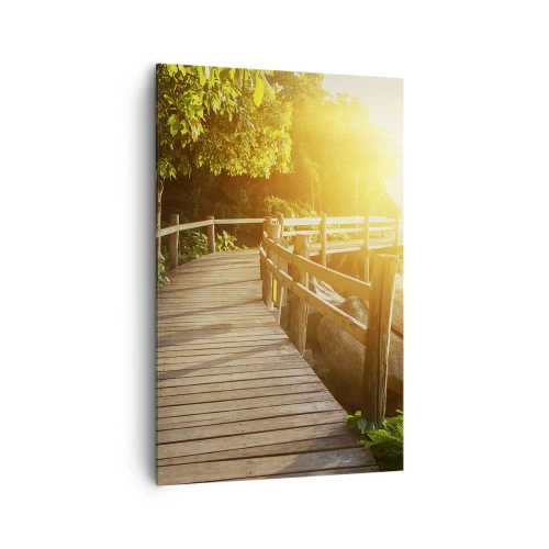 Tablou pe pânză - O altă curbă, o altă minune - 80x120 cm