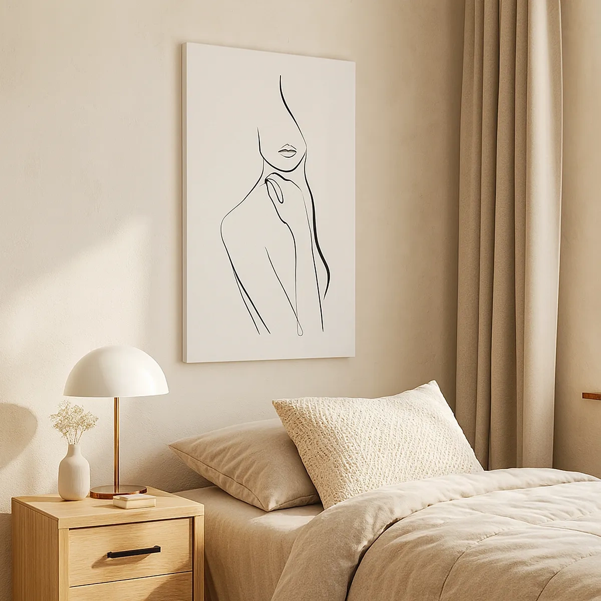 Tablou pe pânză - Val de melancolie - 50x70 cm