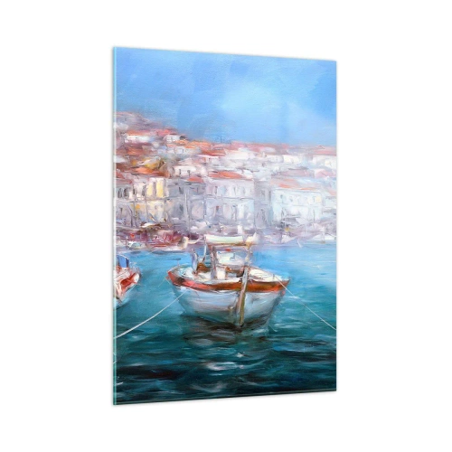 Tablou pe sticlă - Golful italian - 50x70 cm
