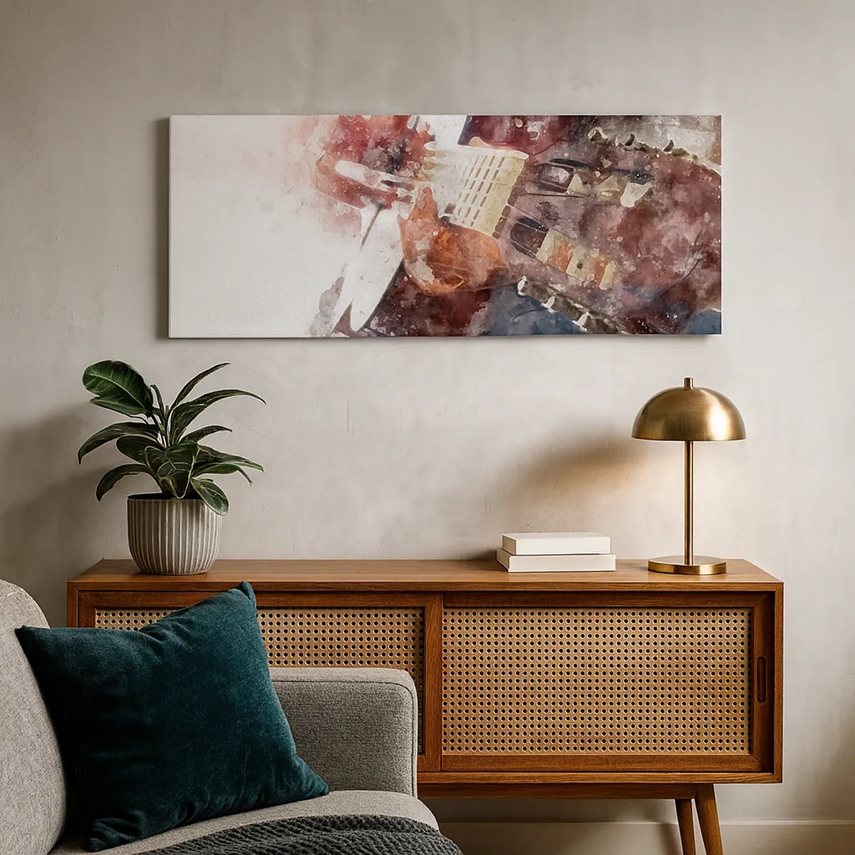 Tablou pe pânză - Și ce părere ai? - 30x30 cm