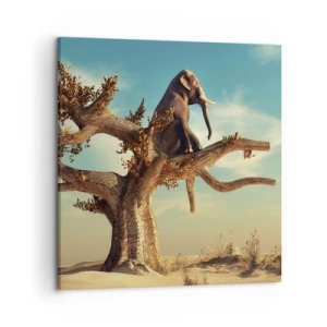 Tablou pe pânză - Un nou punct de vedere - 50x50 cm