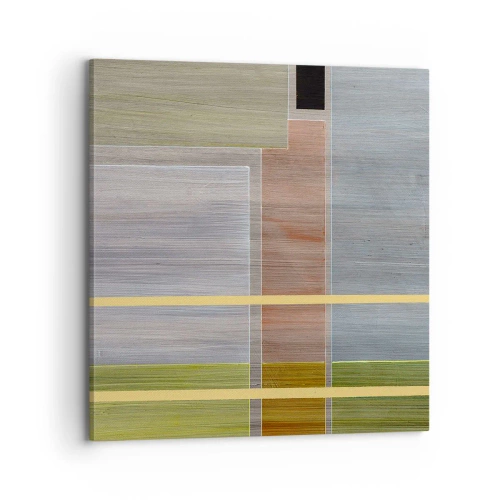 Tablou pe pânză - Drept și liniștit - 70x70 cm