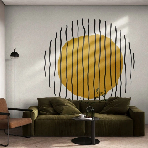 Tapet Autoadeziv Deluxe Sticker - Abstracție tremurândă de căldură - Abstracția, Bucată, Minimalism - 350x256 cm