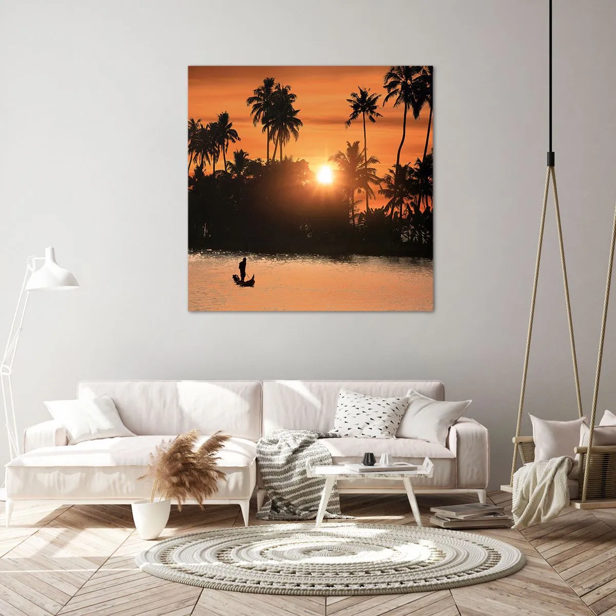 Tablou pe pânză - Timp de relaxare - 40x40 cm