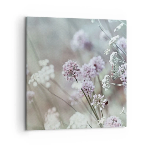 Tablou pe pânză - Ierburi dulci filigranate - 50x50 cm