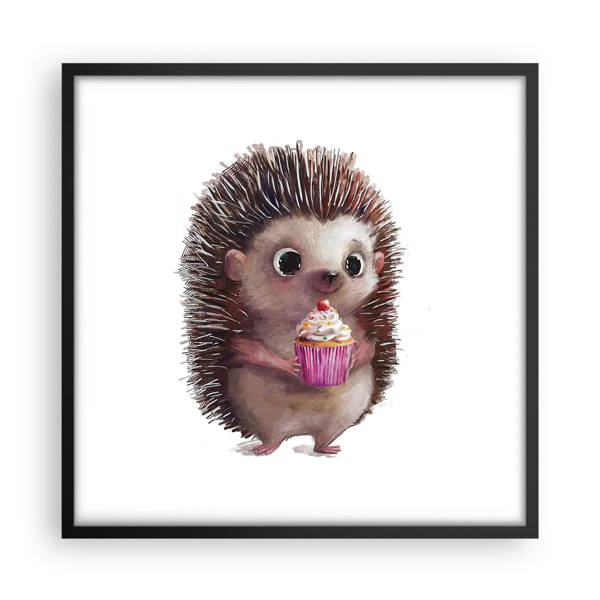 Poster în ramă neagră - Fiecare zi este o sărbătoare - 50x50 cm