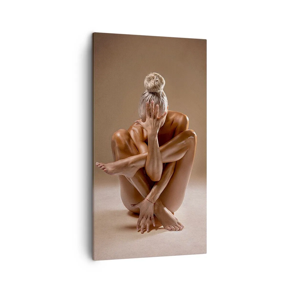 Tablou pe pânză - Unitatea trupului și a spiritului - 45x80 cm