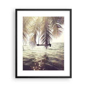 Poster în ramă neagră - Poți să te dai în vânt după pofta inimii tale - 40x50 cm