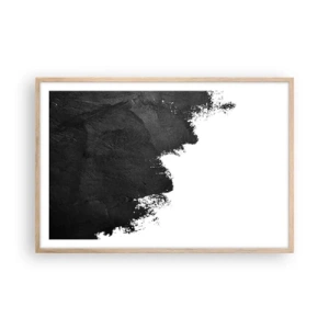 Poster în ramă de stejar deschis - Elemente: pământ - 91x61 cm