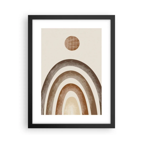 Poster în ramă neagră - Într-o galaxie îndepărtată - 30x40 cm