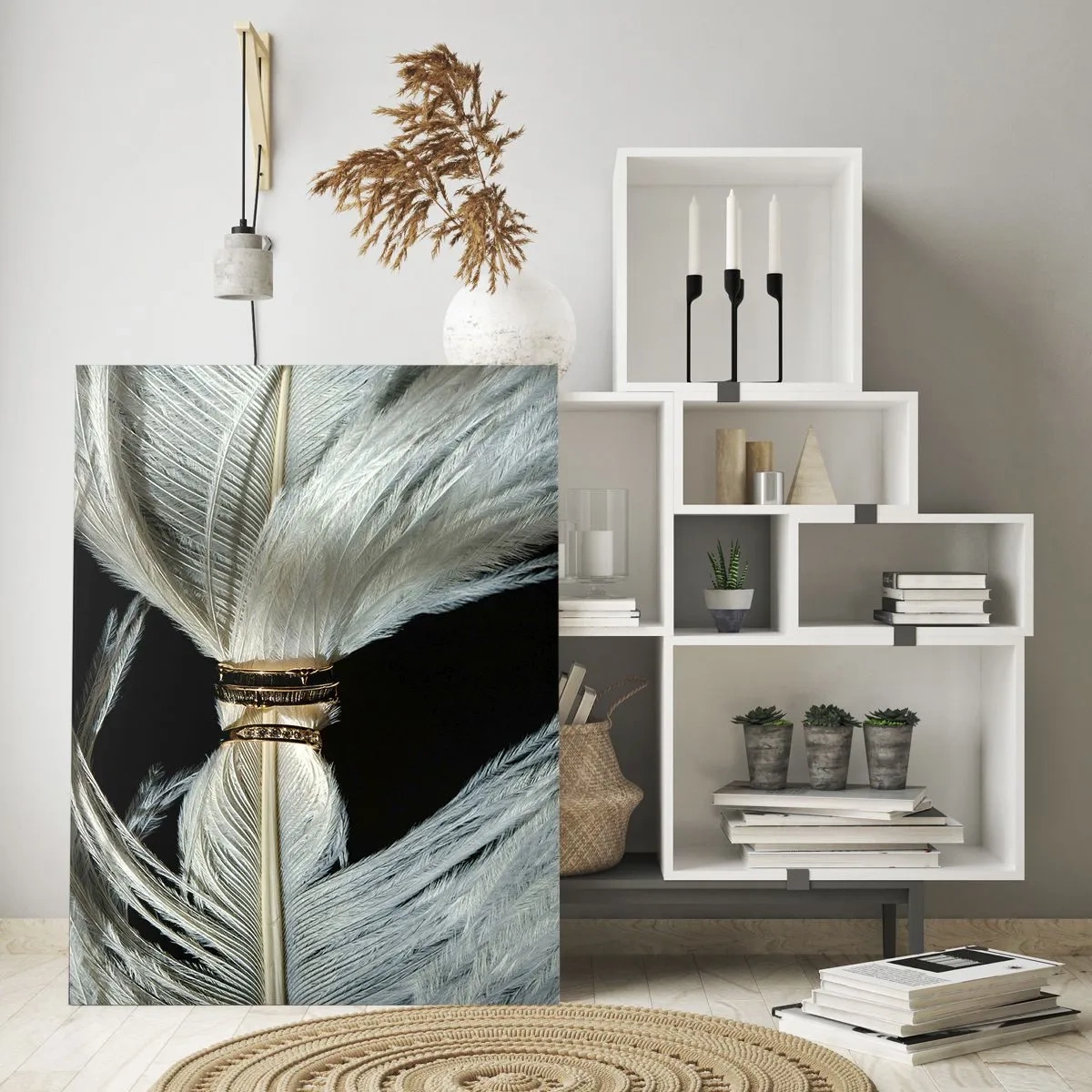 Tablou pe sticlă - ...și nu te voi părăsi.. - 50x70 cm