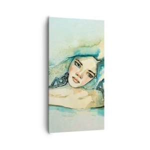 Tablou pe pânză - Am I blue? - 65x120 cm