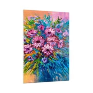 Tablou pe sticlă - Energia vieții - 50x70 cm