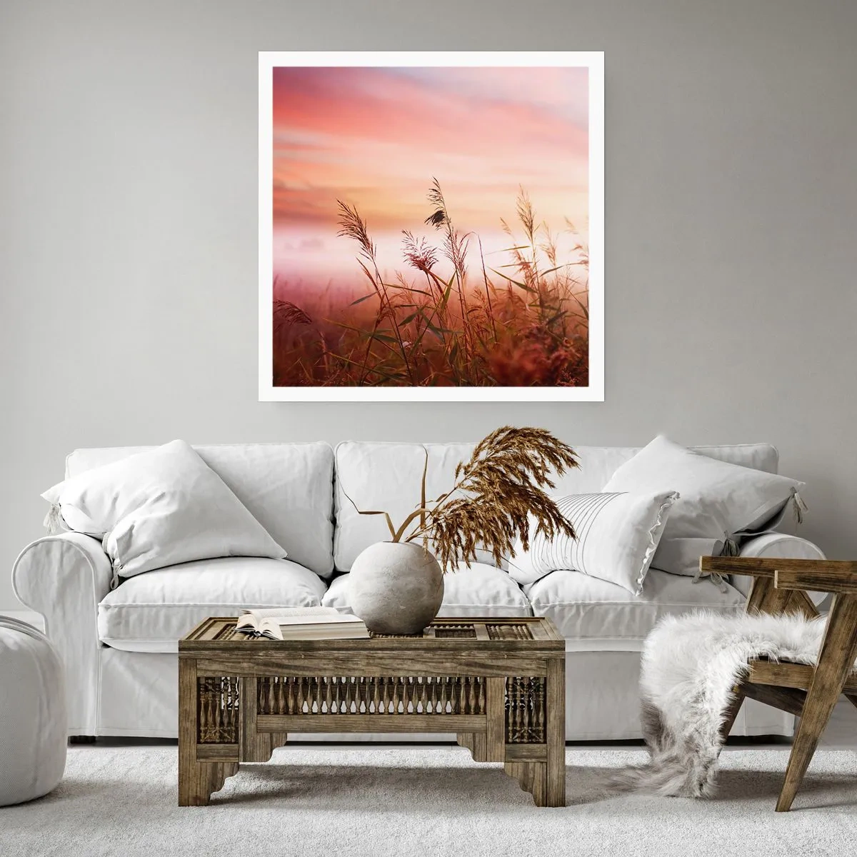 Poster - Zmeuri, suflante, vânt - 60x60 cm
