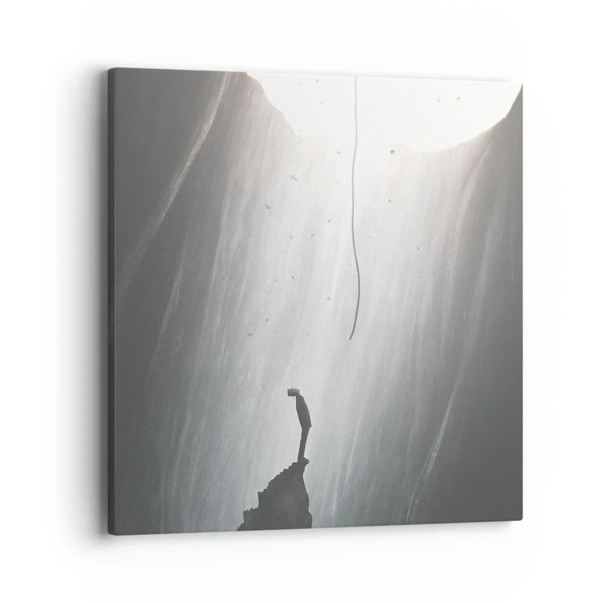 Tablou pe pânză - Există întotdeauna o cale de ieșire - 40x40 cm