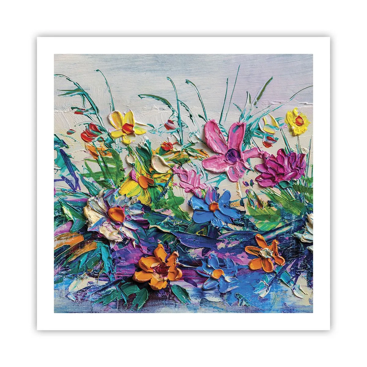 Poster - Nu este deloc o natură moartă - 60x60 cm