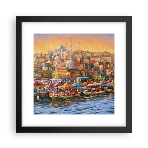 Poster în ramă neagră - O poveste din Istanbul - 30x30 cm