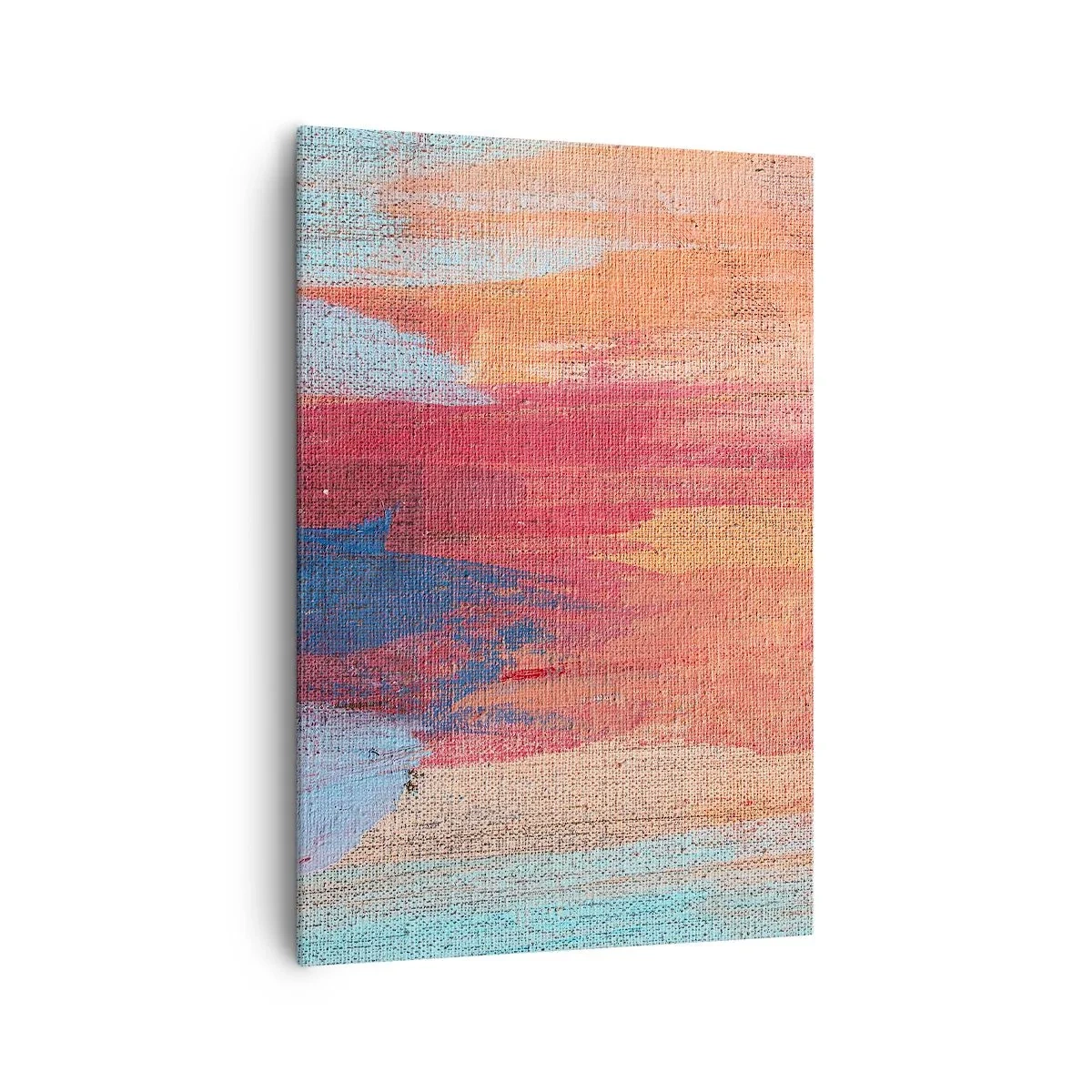 Tablou pe pânză - Plutind prin curcubeu - 70x100 cm