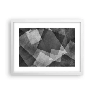 Poster în ramă albă - Un simbol etern al permanenței și al ordinii - 40x30 cm