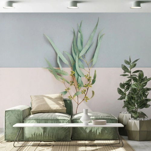 Tapet Autoadeziv Deluxe Sticker - Subtilitate pastelată - Pastel, Plantă, Boho - 250x175 cm