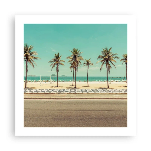 Poster - La paza plajei - 50x50 cm