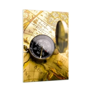 Tablou pe sticlă - Sau poate până la capătul lumii? - 50x70 cm