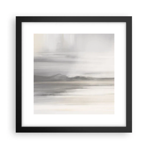 Poster în ramă neagră - Gândul îndepărtat - 30x30 cm