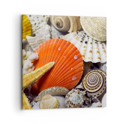 Tablou pe pânză - Comorile oceanului - 70x70 cm