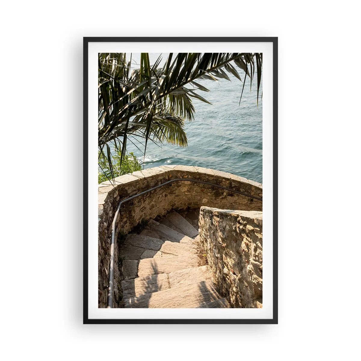 Poster în ramă neagră - Sub soarele Italiei - 61x91 cm