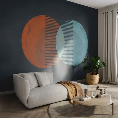 Tapet Autoadeziv Deluxe Sticker - Fantezie astronomică - Abstracția, Bucată, Model modern - 100x70 cm