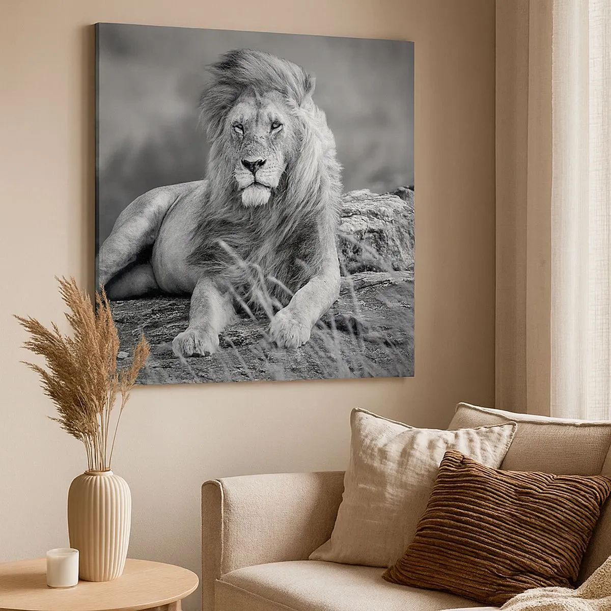 Tablou pe pânză - Siesta regală - 30x30 cm