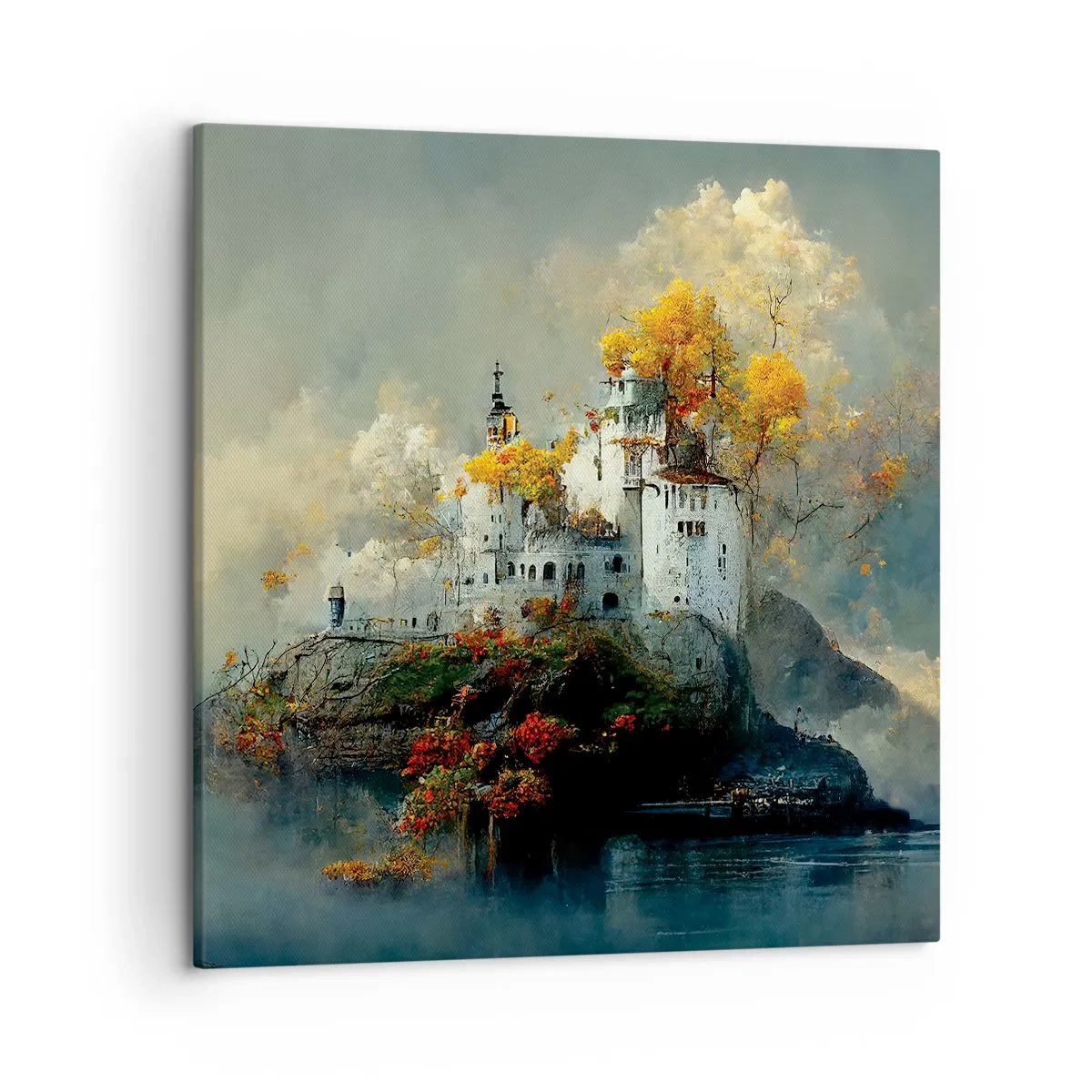 Tablou pe pânză - Începutul unei povești romantice - 50x50 cm