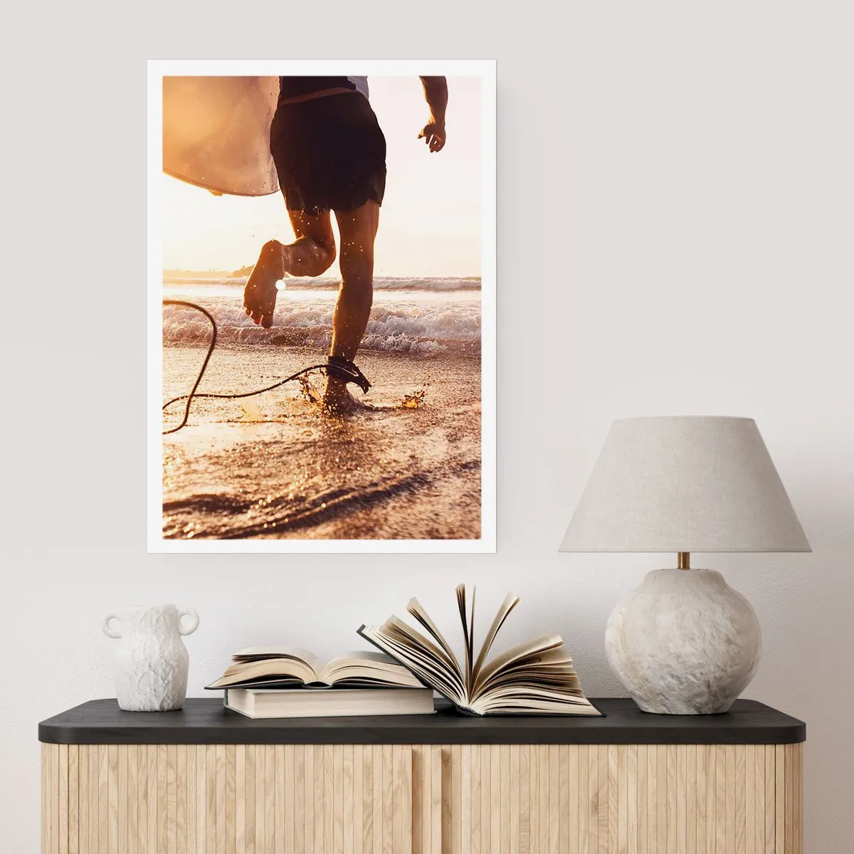 Poster - Pentru a întâmpina valul - 70x100 cm