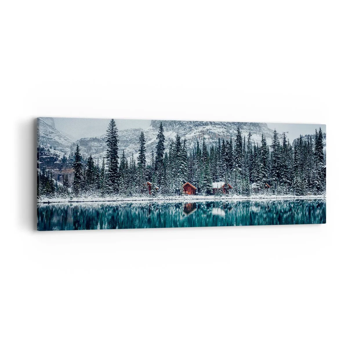 Tablou pe pânză - Refugiu canadian - 90x30 cm