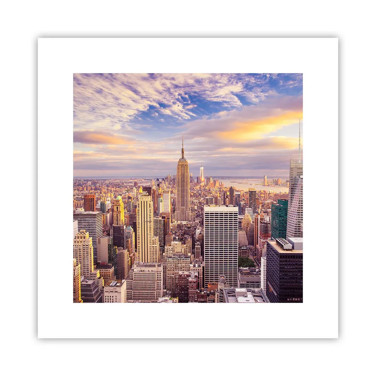 Poster - Ajungeți la nori înșiși - 30x30 cm