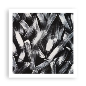 Poster - Abstracție în spirit industrial - 60x60 cm