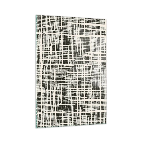Tablou pe sticlă - O compoziție țesută - 50x70 cm