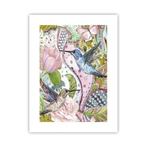 Poster - Încurcat în viță de vie - 30x40 cm