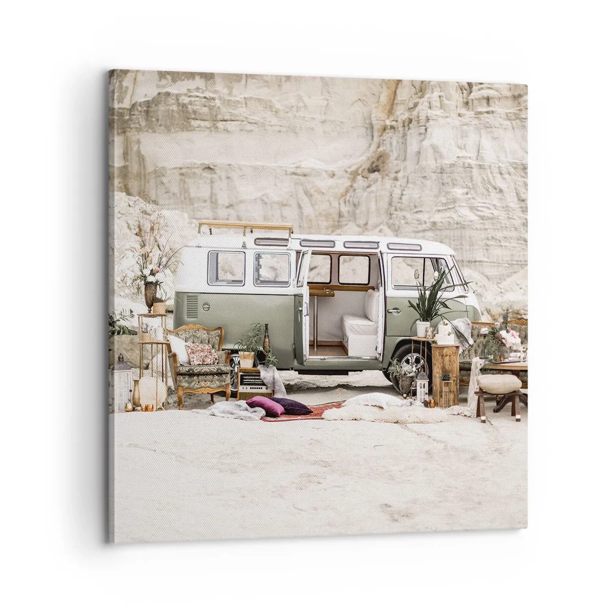 Tablou pe pânză - Să înceapă călătoria - 60x60 cm