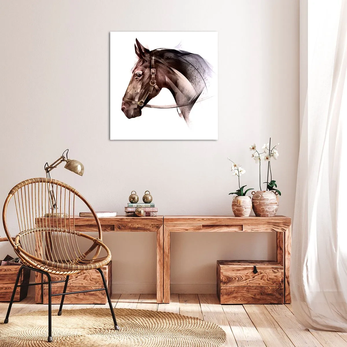 Tablou pe pânză - Ce farmec - 70x70 cm